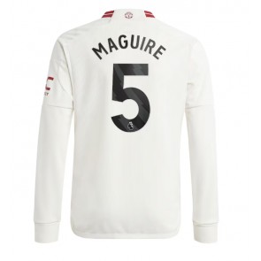 Maillot de foot Manchester United Harry Maguire #5 Troisième 2023-24 Manche Longue